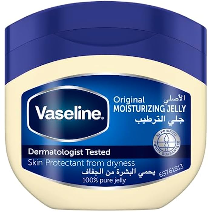 Vaseline Original Healing Jelly With triple purified formula skin protectant from dryness 250G - Image 1